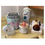 VME043 Krups Can Opener, Panasonic Citrus Juicer, ThermonPot & Tiger Warmer Pot