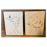 VME062- Pair of Ty Wilson First Love Prints 