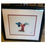 VME064-Authentic Disney Mickey Mouse Print "Fantasia" w/COA