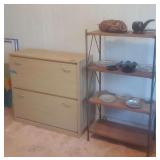 VME067 - Shelf & File Drawer & Vintage Ashtrays & More