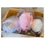 VME090- Mystery Lot Of Puffy Stuffed Characters NEW