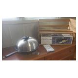 VME092- SS FISH POACHER & A TURBO COOKER & RACKS