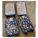 VME105 Four Sanrio Rolling Bags NEW #1