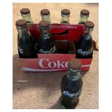 VME171 Vintage 6-Pack Coca-Cola w/Cardboard Carrier