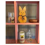 VME174- Collectible Glass and Wood Figurines and Things