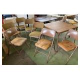 VME180 - Poker Tournament Anyone? Folding Tables And Chairs 