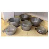 VME224 MORE Vintage Guardian Service Aluminum Cookware w/Glass Lids