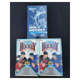 VME231 - Two Factory Sealed Wax Boxes & More Hockey Trading Cards