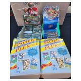 VME234 - FACTORY SEALED Pro Football Player Card Packs - Pacific Pro, Upper Deck & Comic Bowl