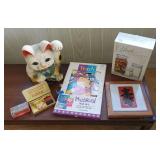 VME263 - Vintage Razors, Ceramic Good Luck Cat, Winnie the Pooh Wall Art & More