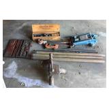 VME322 Hand Pipe Threader, Car Jack, Tap & Die Set, Pipe Vise & More!