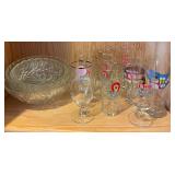MBW051- Vintage Collectible German Beer, Wine Glasses