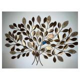 MBW074 Beautiful Gold Family Tree Wall Decor