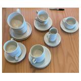 MBW079- Coffee Cups and Saucers Set