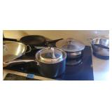 MBW100 - Pots And Pans Includes Circulon, Belgique, Kuhn Rikan Brands