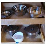 MBW102 - STAINLESS STEEL BOWLS & POTS & MORE