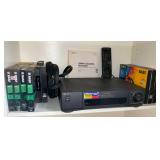 MBW137 - Sony Video Cassette Recorder & Tapes