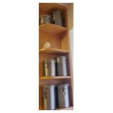 MBW147 - OGGI Airtight Stainless Steel Cannister 4-Piece Set