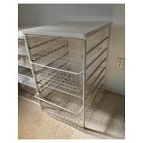 MBW213 - Two Storage Drawers Made Of Metal Frames