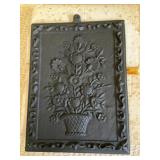 MBW215 - Vintage Erhard Gusstechnik German Cast Iron Plaque