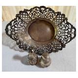 MST006- Antique Sterling Silver Dish Lot