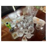 MST017- Large Collection of Assorted Vintage Glassware