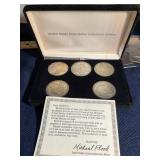 MST041 - Rare Morgan Silver Dollar Collector’s Set - 5 Coins 1881, 1882, 1888, 1899, 1921