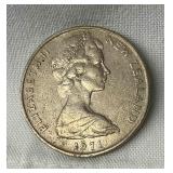 MST047- New Zealand 50 Cent Coin