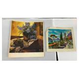 MST209 Original Scenic Painting & Limited Edition Still Life
