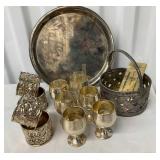 MST224 - Vintage Silver Plate Items