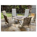 WST007 - Patio Chairs And Firepit