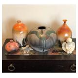 WST015 - CERAMIC VASES, ANGEL FIGURINE AND MORE