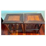 WST067- Pair Of Antique Ming Style Dynasty 100 Year Old Nan Ji Wood From Shanghai