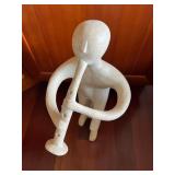 WST116- Abstract Ceramic Musician Sculpture 