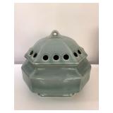 WST147 Large Ceramic Celadon Incense Burner With Lid