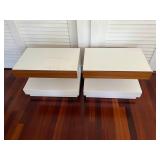 WST175- Creative Elegance Modern End Tables Lot