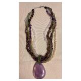 WST181 Natural Stone Necklace