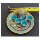 WST209 - Cloisonne Minature Tea Set