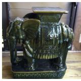 KDT007 Vintage Ceramic Elephant Plant Stand/Decor