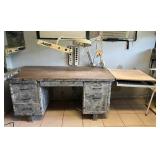 KDT113- Vintage Industrial Desk