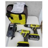 KDT166 - Ryobi 18 Volt Combo