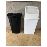 KDT172- Swing Top Plastic Trash Bins