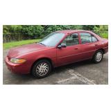 KDT182 - 1999 Ford Escort 4-Door Sedan Free & Clear Title
