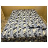 KDT203- Queen Size Tropical Print Bed Cover Set