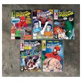 ICT013 - FIVE COPPER AGE SPECTACULAR SPIDER-MAN COMIC BOOKS