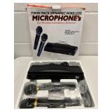 ICT034- Twin Pack Wireless Microphone