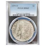 ICT124 - Morgan Silver Dollar 1899-0