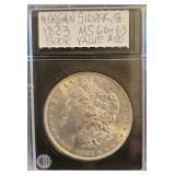 ICT130 - 1883 Morgan Silver Dollar 