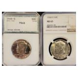 ICT131 - Kennedy US Half-Dollar Proofs (2)