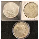ICT133 - Liberty Silver Coins (3)